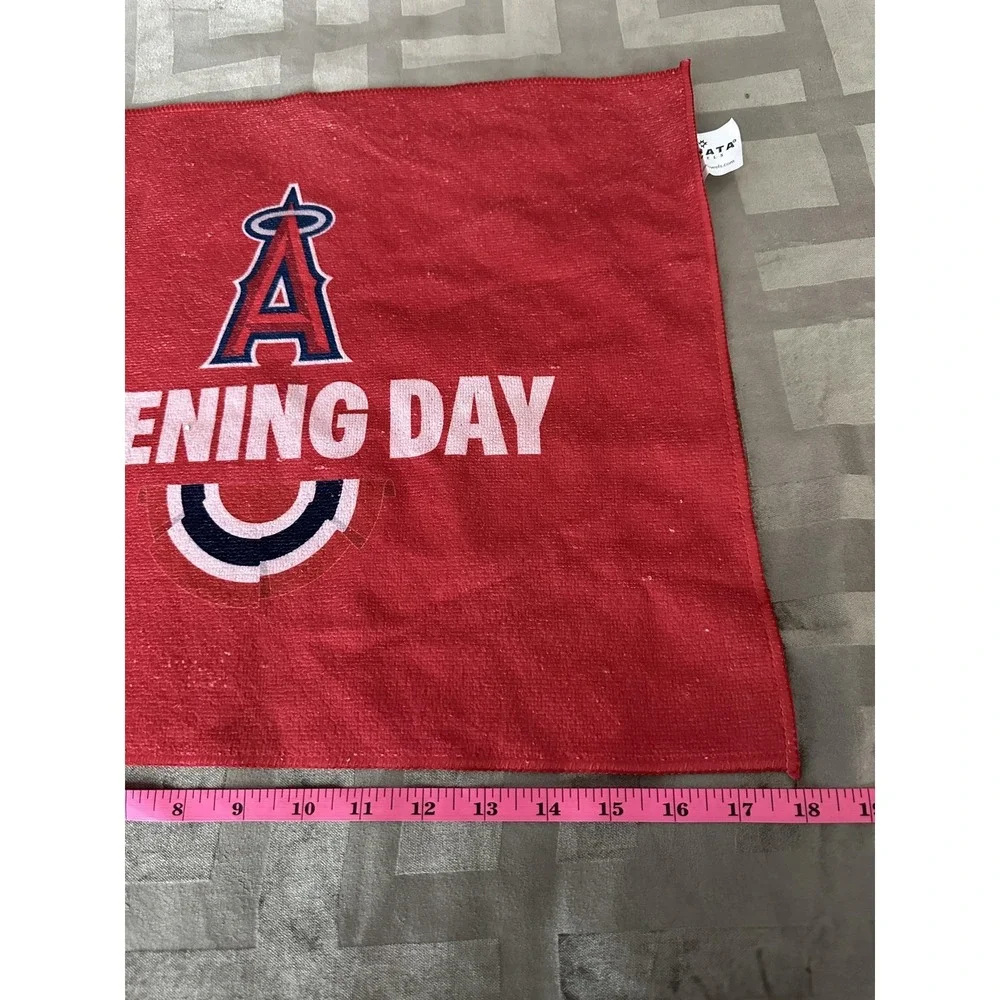 Los Angeles Angels Rally Towel Red MLB Baseball Opening Day Fan Gameday Souvenir